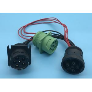 Buy cheap Deutsch 6 Pin J1708 Female to J1939 9 Pin Male and J1708 Male Splitter Y Cable from wholesalers