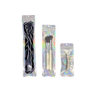 Buy cheap Hologram BOPP / VMPET / CPP Zip Lock Aluminum Foil Bag Transparent from wholesalers