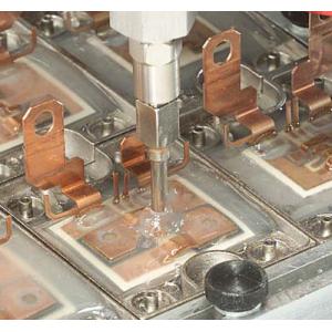 Electronic Part Potting with CNC and LED Dispensing Machine 2K Resin Potting