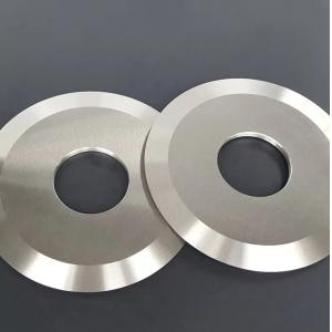 Buy cheap OEM / ODM Circular Knife Slitting Gummed Tape Paper Tube Cutting Round Blade from wholesalers