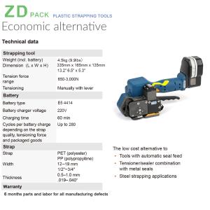 video guidance electric strapping machine handheld electric strapping tools