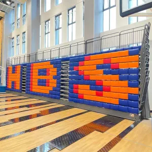 Buy cheap Customized Width Foldable Retractable Bleacher Seating Silver 4 - 10 Rows from wholesalers