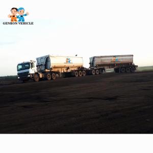 Buy cheap Air Brake Accurately Assembled Interlink 100T Gravel Dump Trailer from wholesalers