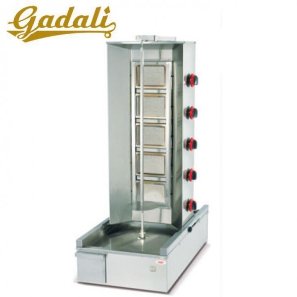 Buy cheap Gas Doner Kebab Shawarma Making Machine With 5 Burners from wholesalers