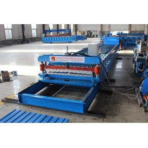 Buy cheap 900mm Trapezoid Hydraulic Shear Ibr Roll Forming Machine from wholesalers