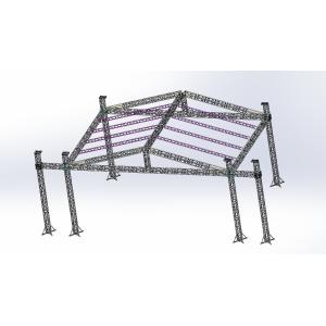 Light Frame Bolt Triangle Truss System Aluminium Triangle Bolt Truss