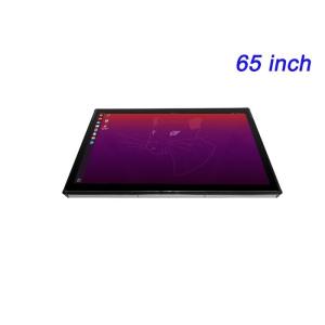 65-Inch Linux Embedded Display for Command Centers, High-End Retail Advertising,