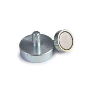 Buy cheap Big Round Neodymium Magnetic Hook,External Thread Pot Magnet from wholesalers