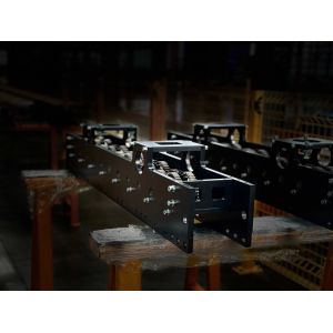 Buy cheap 1300 X 1300 X 1200MM Pallet Telescopic Fork Single Motor Pallet Fork Truck Self Aligning from wholesalers