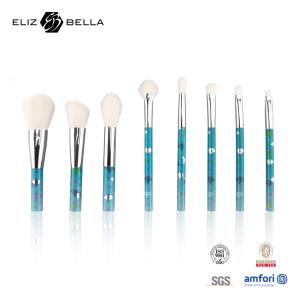 Buy cheap Fluffier And Hygienic Travel Makeup Brush Set Ideal for On-the-go Touch-ups Synthetic Hair Black/ Customized Colors from wholesalers
