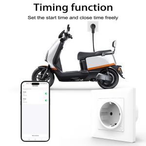 Buy cheap Mtering Zigbee Wall Socket Intelligent 16A Smart Socket from wholesalers