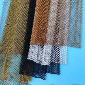 Colorful Stainless Steel Aluminum Decorative Metal Chain Mesh Curtain Alloy Mesh