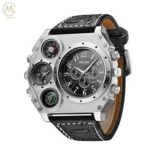 Buy cheap Modern Analog Leather Strap Quartz Watch Leather Band Quartz Wrist Watches from wholesalers