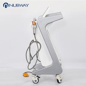 Buy cheap Vertical model RF Microneedle skin rejuvenation scan pigment removal machine from wholesalers