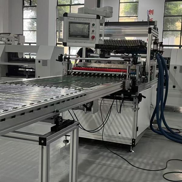 Buy cheap Glass Fiber Paper Pleating Machine Line Replacing Glue Line from wholesalers