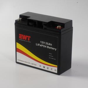 Buy cheap Customized 12.8V 25ah 26650 Li-Fepo4 Rechargeable Battery Pack from wholesalers