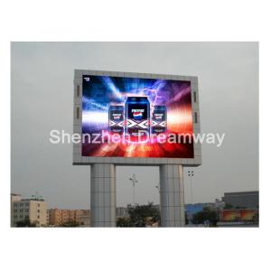 Buy cheap P 10 Outdoor Advertising LED Display Screen 1R1G1B with IP65 Waterproof , 10000 dots from wholesalers