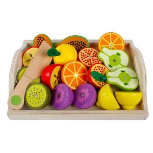 Buy cheap Simulation Wooden Cutting Fruit Vegetable Set For Kitchen from wholesalers