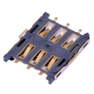 Buy cheap C5210 Contact High Temperature Resistance Micro Sim Card Connector from wholesalers