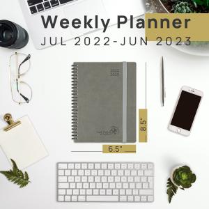 Buy cheap 100GSM Ivory Paper Student Weekly Planner 2023 2023 Vertical Layout from wholesalers