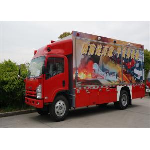 Buy cheap Two Seats Commercial Fire Trucks Japanese Chassis With 13 Sets Communication Modules product