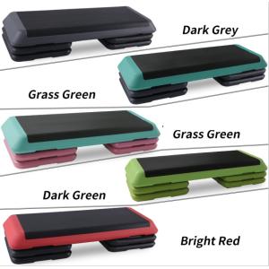 Buy cheap Aerobic Step Platform Adjustable Workout Aerobic Stepper Aerobic Exercise Platform With 4 risers from wholesalers