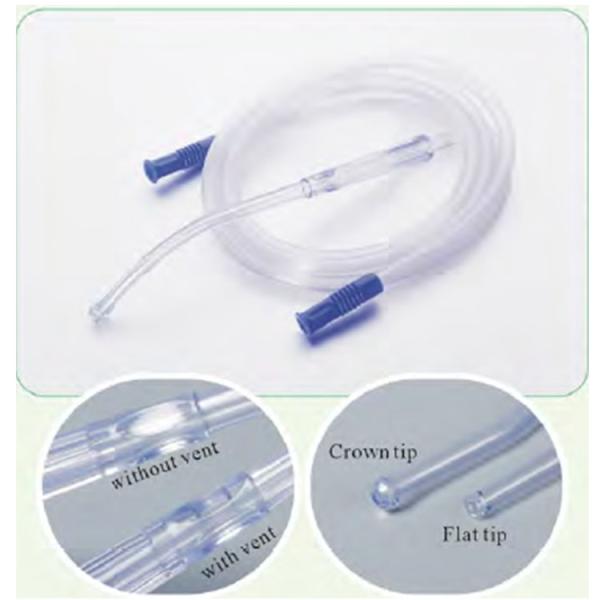 Medical Disposable High Quality Suction Connecting Tubing Yankauer Suction Tube for Surgical