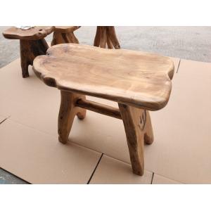 Buy cheap Practical Cedar 0.115m3 Solid Wood Stool 48CM Height from wholesalers