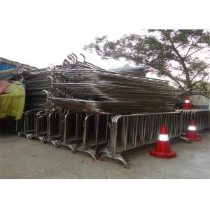 304 Stainless Steel Temporary Fence Crowd Control Barriers