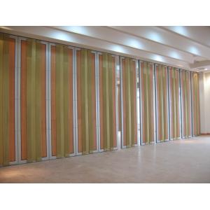 Buy cheap Foldable Removable Soundproof Partition Wall 65mm Thickness PU Leather Surface from wholesalers