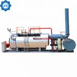 Buy cheap 1.5 Ton 100hp 1500 Kg Fuel Gas, Oil, Dual Fuel Packaged Steam Boiler with European Burner from wholesalers