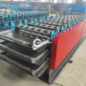 Buy cheap 8.5kw Hydraulic Three Layer Ibr Roll Forming Machine from wholesalers