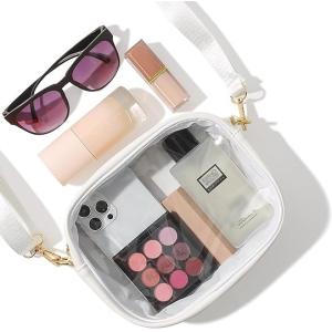 Durable Soft Ecofriendly Clear Waterproof Large Crossbody Bag With Handle