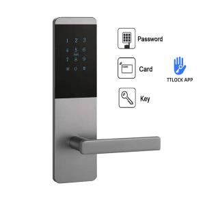 WiFi Digital Intelligent Door lock with Password Code Card Tuya TTlock App