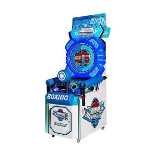 Buy cheap Amusement Park Power Boxing Punch Machine Arcade 110V from wholesalers