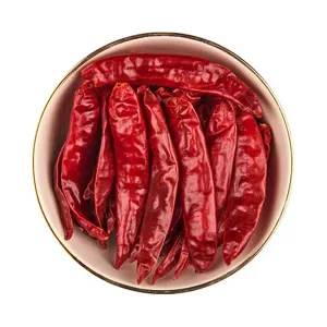 Buy cheap Sanying Red Chilli Pepper Dry Stem Cut 10-12cm With Moisture 12% Max from wholesalers