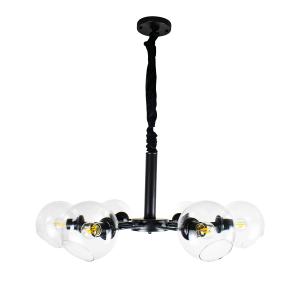 Buy cheap Black Color And Glass Material Nordic E27 6head Pendant Light from wholesalers