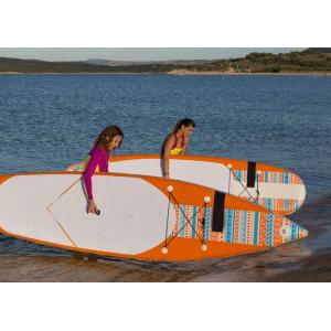 Buy cheap Orange Inflatable Sup Board for Adults , Sea Sport Inflatable Paddle Board For Surfing from wholesalers