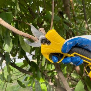 21V 28mm Electric Pruner Battery Pruning Shear Pruner Branches Cutter Cordless