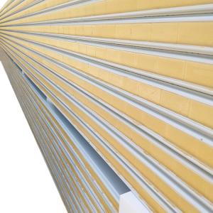 Buy cheap Fire-Resistant 35-40kg/m3 Core Density PU Sandwich Panel with Polyurethane Thiskness 30-200 Mm from wholesalers