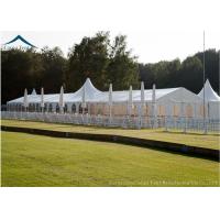 Buy cheap Aluminum Structure Sport Custom Event Tents White PVC Fabric Water Proof product