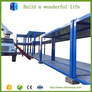 Buy cheap Fireproof ready made panel container house prefabricated labour camp from wholesalers