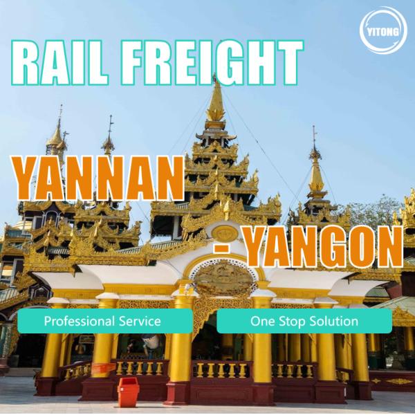 Rail Freight for Bulk and FCL Both From China To Myanmar