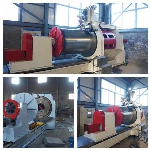 Buy cheap Automatic Cylindrical Wedge Wire Screen Welding Machine With Mitsubishi Servo Motor from wholesalers