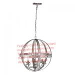Buy cheap YL-L1037 American creative industrial iron mesh metal mesh antique pendent chandelier lamp  for home and hotel from wholesalers