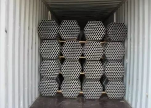 DIN EN 10210 Standard Galvanized Steel Structure Pipe with /- 0.2% Thickness