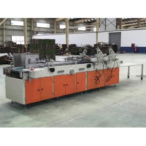 Buy cheap 300g/M2 Carton Box Gluing Machine Electric Driven Orange for Corrugated Box from wholesalers
