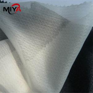 China PA Double Dot 38gsm Circular Tricot Fusible Interlining on sale