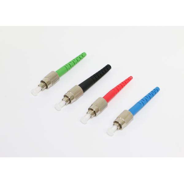 Quality FC Simplex and Duplex Fiber Optic Connector with Blue Plastic Boot for sale