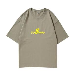 Buy cheap Soft Green 100% Cotton Oversized T Shirt For Skateboard Players from wholesalers